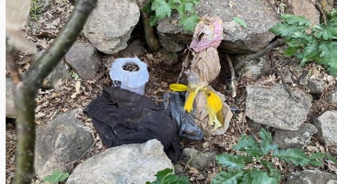  PKK'ya ait silah ve mühimmat ele geçirildi